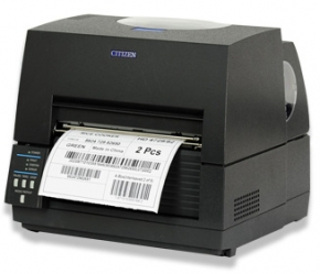 Citizen西铁城CL-S6621宽幅条码打印机6.6英寸168毫米标签